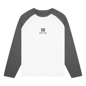 เสื้อยืดคอกลมแขนยาวสองสีสำหรับผู้ชาย ผ้าฝ้ายพรีเมียม สตรีทแวร์ลำลอง รับผลิตแบบ OEM ODM จากโรงงาน - Product Image 1
