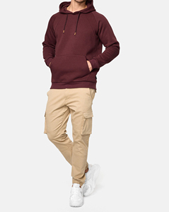 Sudadera con Capucha para Hombre, Estilo Moderno, Color Sólido, Estampada, de Alta Calidad, Precio Bajo, Servicio OEM, Personalizable - Product Image 5