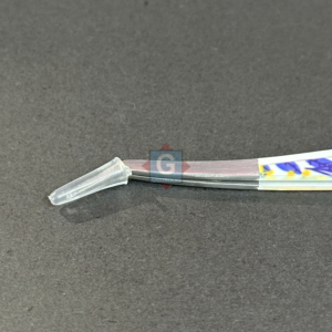 Pinces à cils élégantes en acier inoxydable, étiquette personnalisée, pinces à cils imprimées avec autocollant - Product Image 4