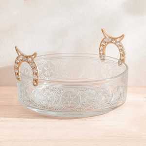 Premium Wooden Bowl with Antique Metal Handles Serving Bowl Home Decor Bowl & Kitchen Serving Bowl - Product Image 4