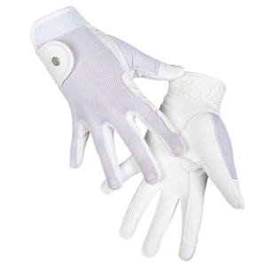 Gants d'équitation de haute qualité, respirants, pour l'été, paume renforcée en daim imitation, style complet pour l'équitation - Product Image 3