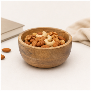 Handcrafted <b>Mango</b> <b>Wood</b> Serving <b>Bowl</b> Set Eco-Friendly Food-Safe Wooden Salad & Fruit <b>Bowls</b> for Modern Kitchen Decor - Product Image 2