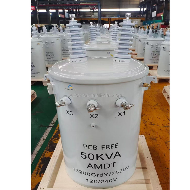 Single Phase Pole Mounted Distribution Transformer Aluminum Winding D11-10-333KVA 13.8kV Transformer Manufacturers