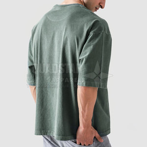 เสื้อยืดโอเวอร์ไซส์แบบยูนิเซ็กซ์ สกรีนโลโก้ได้ตามต้องการ ขายดี ผ้าฝ้าย 100% ระบายอากาศ แห้งเร็ว เป็นมิตรกับสิ่งแวดล้อม ดีไซน์ล่าสุด - Product Image 5