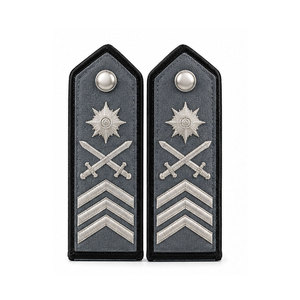 Insignes de grade en tissu durable avec motifs artistiques modernes et finition soignée pour uniformes, vestes, sacs et accessoires - Product Image 1