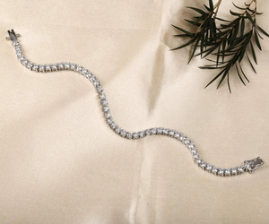 14K White Gold Tennis <b>Bracelet</b> Lab Grown Diamond Stackable <b>Infinity</b> Tennis <b>Bracelet</b> Gold-925 Silver Tennis <b>Bracelet</b> for Unisex - Product Image 6