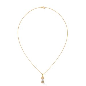 Collar con Colgante de Diamante Corte Esmeralda Cultivado en Laboratorio, Oro, para Mujer, Joyería Fina, Regalo Atemporal para Novias y Celebraciones - Product Image 3