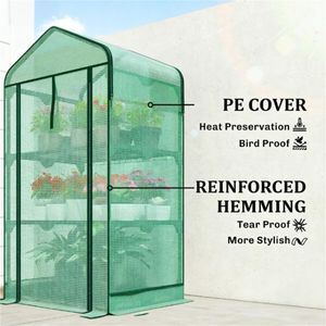 Mini Invernadero con Estantes para Plantas, para Jardines, Invernaderos y Habitaciones - Product Image 4