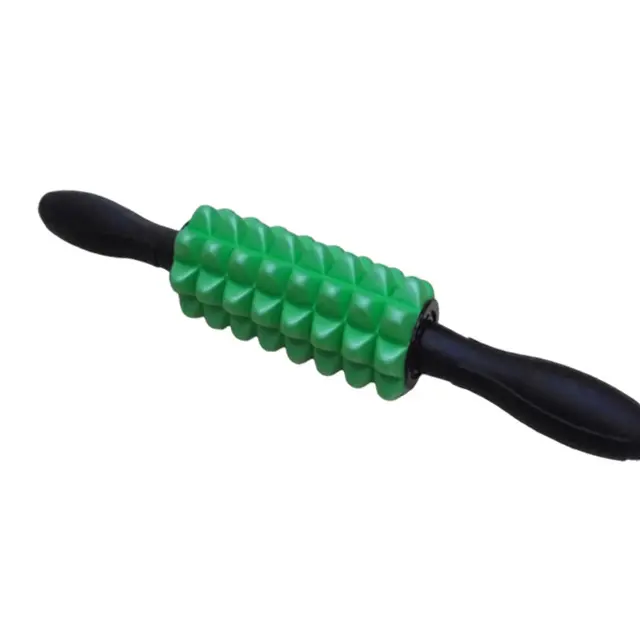Massage roller with handle