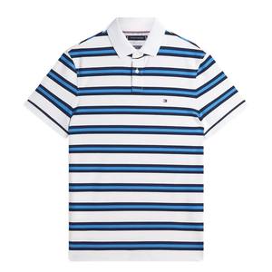 Tejido de punto de algodón 100% orgánico de alta calidad, hecho en Bangladesh, ecológico, de secado rápido, transpirable, con logotipo personalizado, informal, para exteriores, a rayas. - Product Image 6