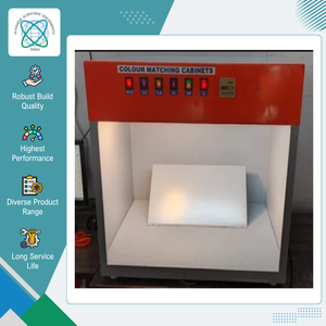 Indian Supplier Selling Top Quality Wide Viewing Area Wood or Steel Material <b>Paint</b> Testing Use Colour Matching Cabinet for Sale - Product Image 5