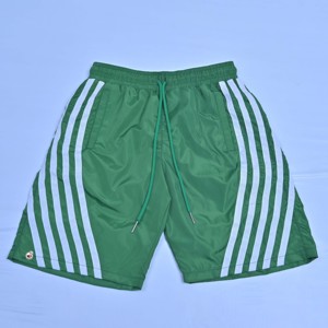 Pantalones Cortos Deportivos de Poliéster para Hombre, Color Sólido, Alta Calidad, Cintura con Cordón, Secado Rápido, Estilo Casual, Largo Bermuda, Venta al Por Mayor - Product Image 3