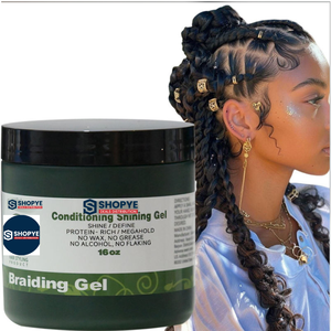 Nouveau Gel Coiffant Fixation Forte Non Gras pour Tresses et Cheveux Bouclés – Idéal pour les Tresses Sans Nœuds - Product Image 5