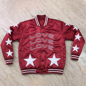 High Quality Custom <b>Waterproof</b> Plus Size Windproof Breathable Woolen Crocheted Casual Bomber <b>Jacket</b> Polyester <b>Winter</b> Men Women - Product Image 3