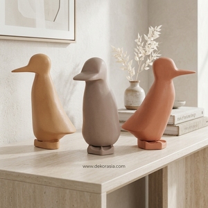 Handcrafted Wood <b>Mini</b> Duck Decorative for Home Decoration Birthday Wedding & Anniversary Gifts-Art Deco Design - Product Image 5