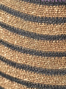 Pacific Lifestyle Purple Seagrass Stripe <b>Square</b> <b>Basket</b> Handmade <b>Storage</b> <b>Basket</b> Wholesale eco-friendly Made in Viet Nam - Product Image 5