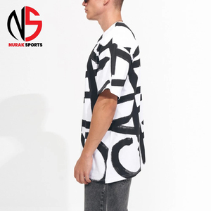 T-shirts Oversize Homme 2026 les Plus Vendus / T-shirt Oversize Homme en Matière 100% Respirante à Vendre chez Nurak, Qualité Supérieure - Product Image 3