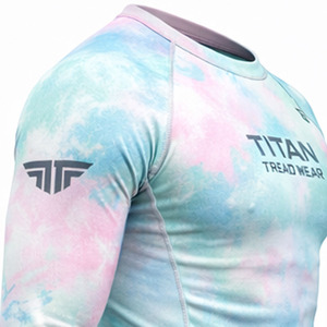 Rashguard haute performance pour homme pour la natation, le surf et les sports de plein air - Manches longues en Spandex/Polyester avec protection UV - Product Image 5