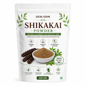Poudre de Shikakai Premium OEM 200g 100% Naturelle (Acacia Concinna) pour Lavage Capillaire, Nettoyage du Cuir Chevelu et Conditionnement des Cheveux - Product Image 1