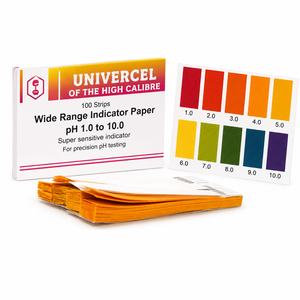 กระดาษทดสอบค่า pH อเนกประสงค์ 1.0–10.0 แถบทดสอบความเป็นกรด-ด่างที่รวดเร็วและเชื่อถือได้ - Product Image 1