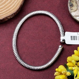 Wholesale High Quality 925 Solid Sterling <b>Silver</b> Bracelet Handmade Unisex Jewelry for Anniversary Gift Trendy Manufactured India - Product Image 3