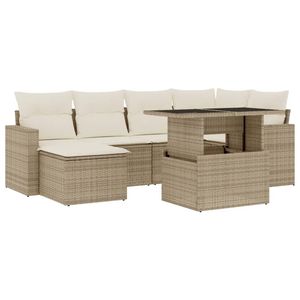 Conjunto de Sofás de Jardín Color Beige - Product Image 2