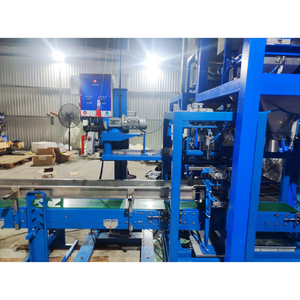 เครื่องบรรจุถุงอัตโนมัติสำหรับอาหารสุนัข ขนาด 20กก.-50กก. บรรจุภัณฑ์ถุงกระดาษ เย็บปิดปากถุง อาหารสัตว์เลี้ยง รุ่น TBM-A01 ใช้งานได้โดยคนเดียว - Product Image 3