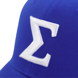 Casquette de baseball noire avec écusson Phi Beta Sigma, lettres grecques brodées, logo ajustable, vêtement de fraternité - Product Image 4