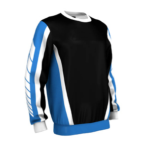 Sudadera de terciopelo personalizada de alta calidad para hombre, Jogger de cuello redondo de algodón con impresión Digital, felpa teñida lisa en blanco para invierno - Product Image 3