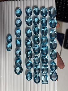 พลอยโทแพซสีฟ้าธรรมชาติคุณภาพสูงแบบเจียระไน ขายส่งในราคาที่เข้าถึงได้ - Product Image 4