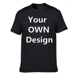 Camiseta de Jersey 100% Algodón Grueso con Logotipo Personalizado OEM, Transpirable, Informal, con Patrón Sólido, Tejida, Transpirable, Talla Grande para Hombre - Product Image 2