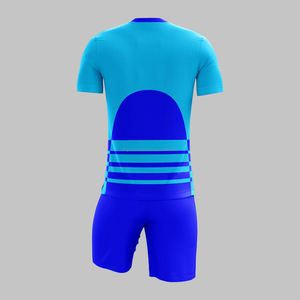 Logo personnalisé Ensemble complet de kits de football Vêtements de sport vierges Maillot d'entraînement avec football, y compris uniformes et accessoires de football - Product Image 2