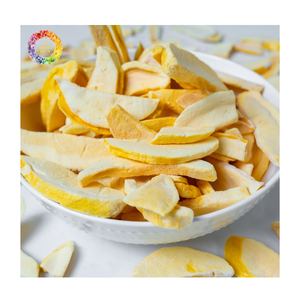 Mangue tropicale lyophilisée du Vietnam, texture croustillante, goût naturellement sucré, tranche de mangue séchée FD, collation. - Product Image 4