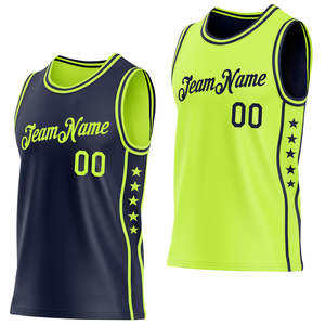 Conjunto de Pantalones Cortos y Camiseta de Baloncesto Reversible de Moda, Uniforme de Equipo Personalizado de Malla, Kits de Ropa Deportiva Colorida, Venta al por Mayor, Proveedor OEM - Product Image 1
