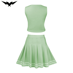 Wholesale Custom Youth Long Sleeve Cheeleading <b>Uniforms</b> for Girls <b>Sexy</b> Cheerleader <b>Uniform</b> - Product Image 2