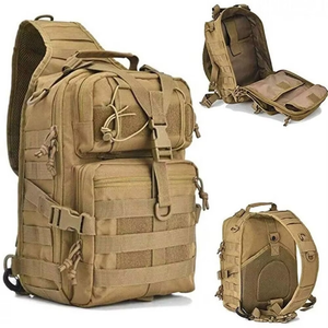 Customizable Camo Tactical Sports <b>Backpack</b> Red Black Oxford Waterproof Outdoor Unisex Soft <b>25L</b> Multifunctional Zipper Closure - Product Image 6