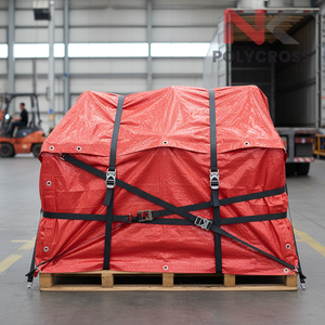 Bâche en plastique haute résistance, imperméable et indéchirable, en stock, pour couverture de camion, protection de marchandises et équipement extérieur - Product Image 4