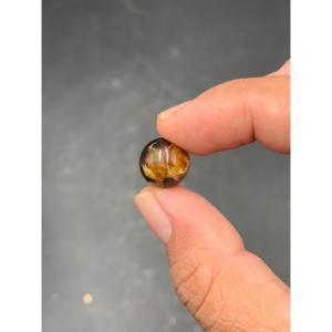 Cuentas Sueltas de Cristal de Ámbar Natural de 12 mm para la Fabricación de Joyas - Product Image 4