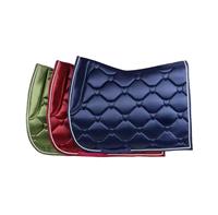 Tapis de selle en cuir gel de haute qualité pour dressage et saut d'obstacles, réglable, antidérapant, confortable, léger, équipement d'entraînement professionnel