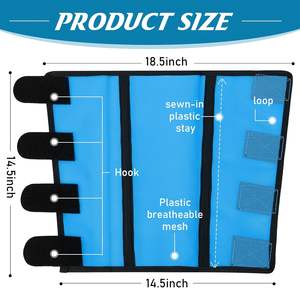 Juego de 8 Botas Antimoscas de Malla para Caballo, Ajuste Holgado, Antideslizantes, Transpirables, Protectores, Reducen el Estrés y la Fatiga en las Patas - Product Image 3