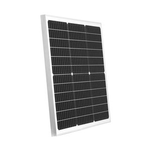 50W <b>12V</b> Outdoor Solar <b>Battery</b> Charger Upgraded MPPT Controller IP65 Waterproof Mono Solar Panel Trickle Charger - Product Image 4
