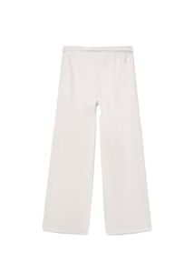 Pantalon tricoté pour filles de haute qualité, respirant, en coton, décontracté, vêtements d'extérieur tendance pour filles, logo personnalisé - Product Image 2