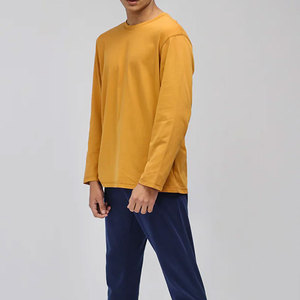 เสื้อยืดโอเวอร์ไซส์ผู้ชายแขนสั้นสองชั้นคุณภาพสูงสั่งทำพิเศษจากผู้ผลิต OEM ผ้าฝ้าย 100% แต่งผ้าไหมทอที่ด้านหน้า - Product Image 1
