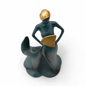 Escultura Femenina Abstracta Moderna de Poliresina, Figura Decorativa para Decoración del Hogar y Oficina - Product Image 4