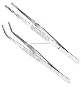 Surgical Dressing Forceps Set Stainless Steel Class I Manual ISO13485 Tissue <b>Clamp</b> Medical Instrument for Hospital Clinic Use - Product Image 2