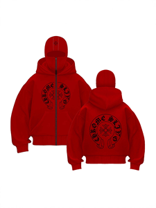 Nouveau sweat à capuche unisexe tendance coupe ample imprimé numérique motif croix européenne et américaine, fer à cheval et cœur, pour l'hiver - Product Image 5