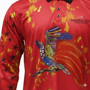 เสื้อเชิ้ตตกปลาแขนยาวติดกระดุมสำหรับผู้ชาย - Product Image 5