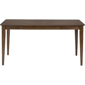 Ready to ship KD Design Family Size Dining <b>Table</b> in <b>Walnut</b> Color Modern Kitchen <b>Table</b> for Commercial Use - Product Image 3