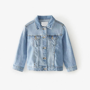 Vestes décontractées pour enfants, garçons et filles, veste en jean pour enfants de 6 à 10 ans, vêtements pour enfants, veste en jean pour filles - Product Image 3