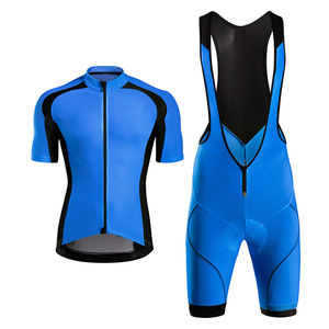 Fabricante de Ropa Deportiva para Ciclismo, Proveedor de Uniformes de Ciclismo Personalizados, Ropa Deportiva Corta con Impresión por Transferencia de Calor 100% - Product Image 6